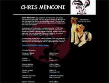 Tablet Screenshot of chrismenconi.com